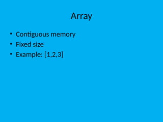 Comprehensive Overview of Data Structures: Types, Uses, and Advantages ...