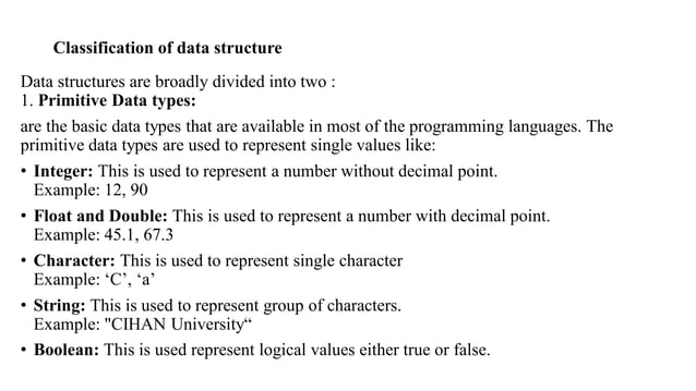 Data Structure Introduction.pdfssssssssssss | PPT