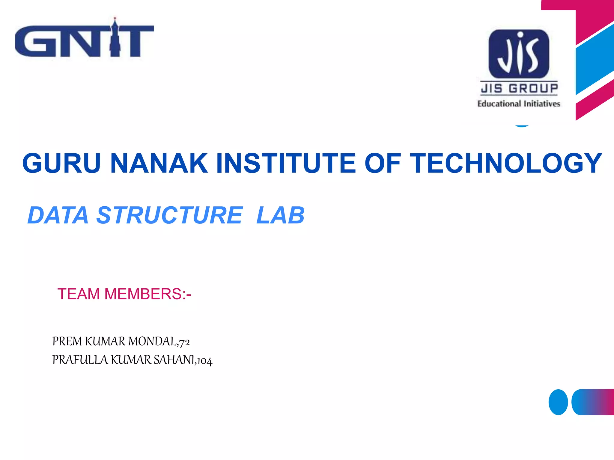 Data structure lab | PPT