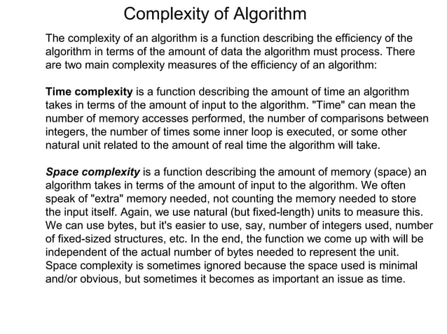 Data structure lecture 2 | PPT