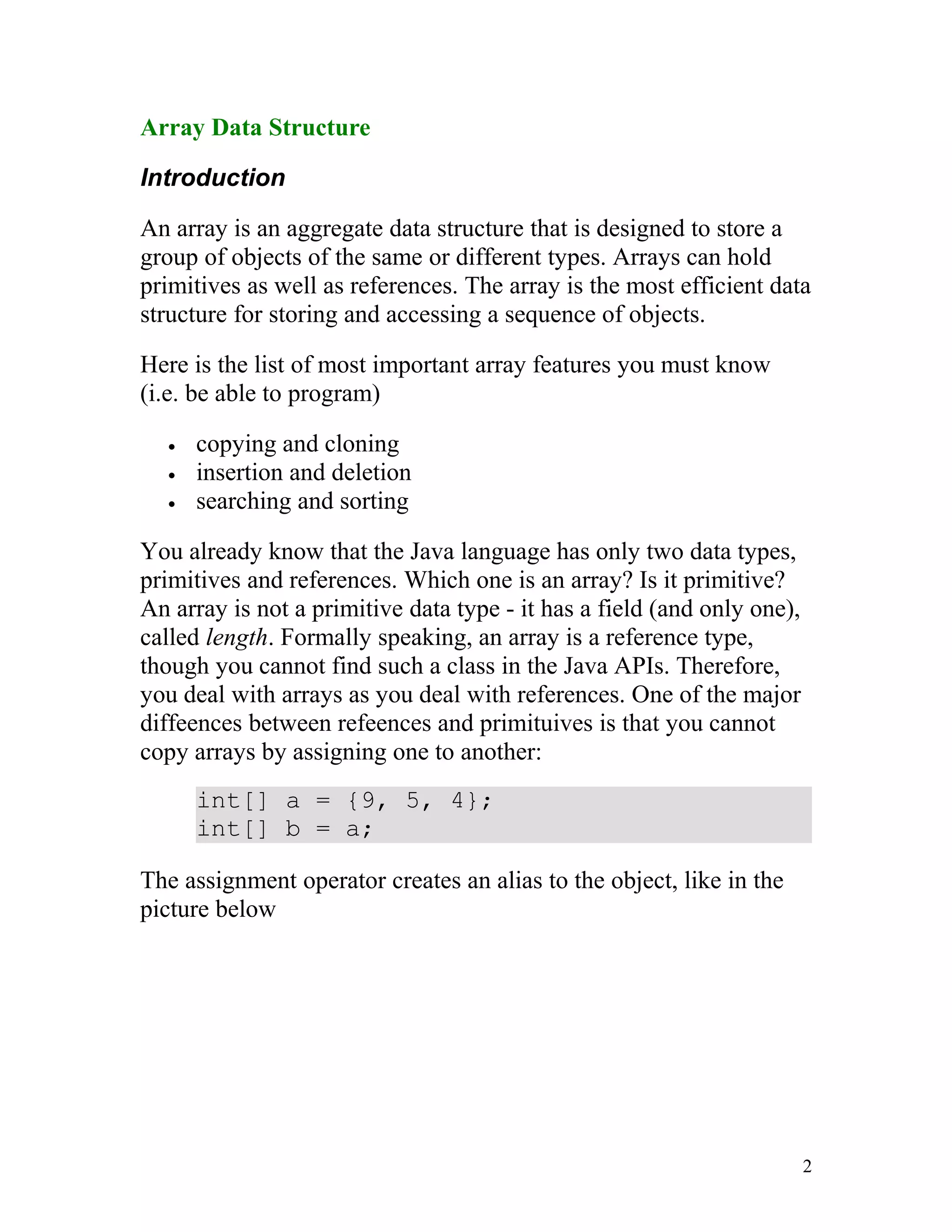 Data structure lecture 2 | DOC