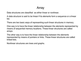 Data structure lecture 3 | PPT | Free Download