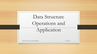 Data structure operations | PPT