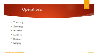 Data structure operations | PPT