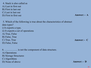 Data structure part 1 | PPTX