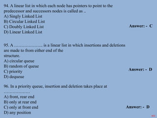 Data structure part 4 | PPT