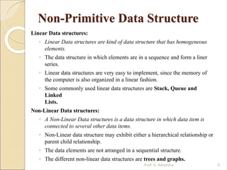 Introduction to data structure and basic concept | PPTX