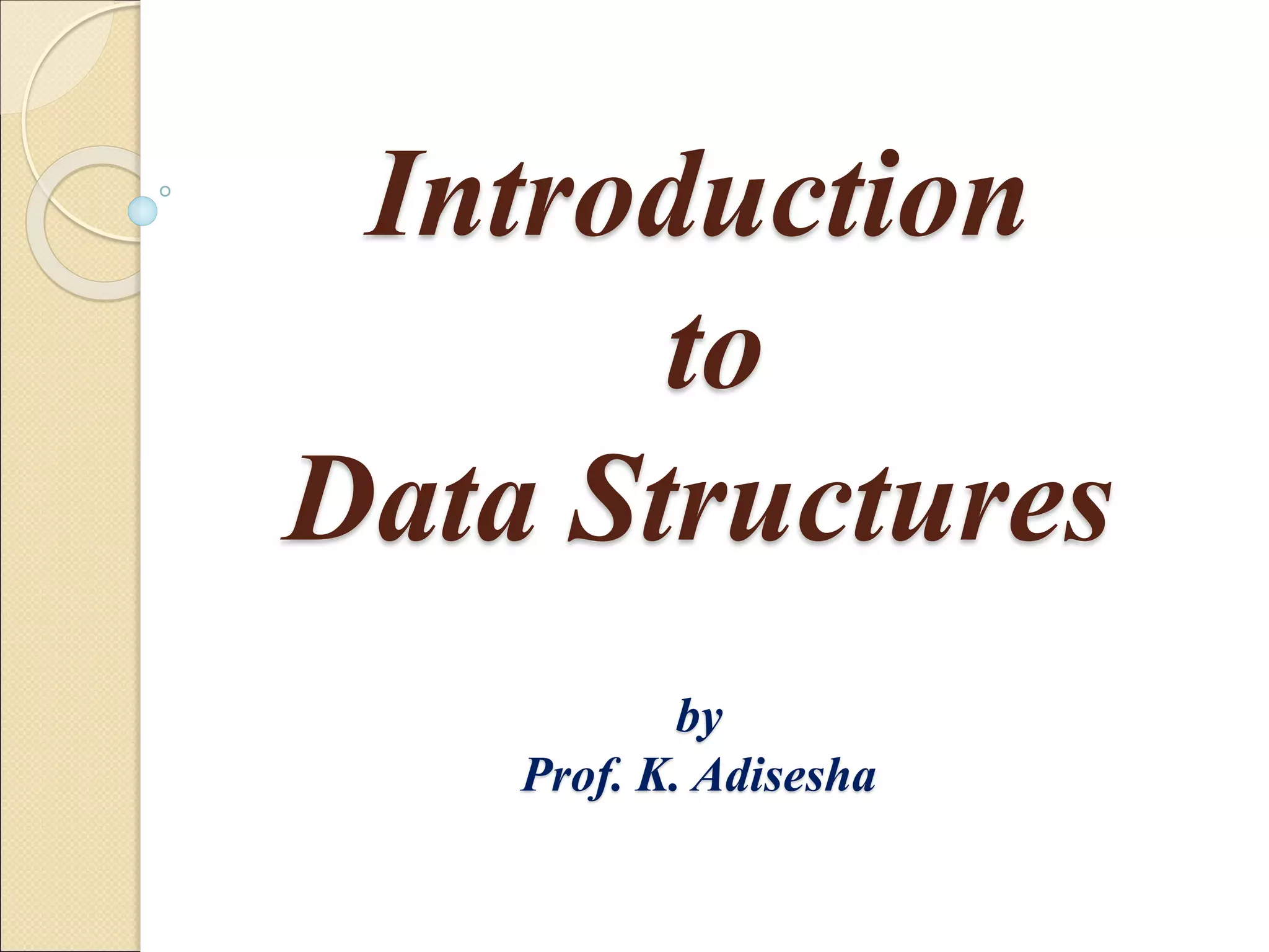 Data structure ppt | PDF