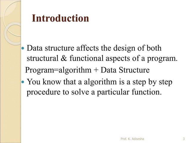 Data structure ppt