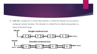 Data structure power point presentation | PPTX