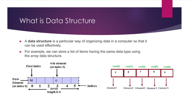 Data structure power point presentation | PPTX