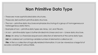 Data Structure Ppt for our engineering college industrial training ...