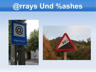 @rrays Und %ashes 