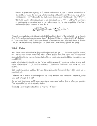 g. 2.7). 
The notion of dependence depends upon the user, but we still want to do something reasonable. 
Now, when we make a retroactive update, we want our DS to tell us the location of the  