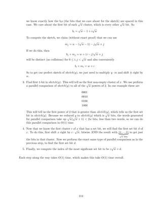 ning a map. In this case, when we query a 
point (x; y) we are interested in the  