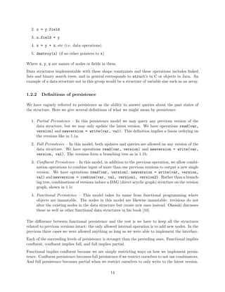 nal dimension. The large array 
contains all the points, sorted on the last dimensions. The smaller arrays only 
contain points in a relevant subtree (the small subtree has a pointer to the small 
array). Finally, the big elements in the bih array has pointers to its position in 
the small array. . . . . . . . . . . . . . . . . . . . . . . . . . . . . . . . . . . . . . . . 31 
3.10 An illustration of fractional cascading . . . . . . . . . . . . . . . . . . . . . . . . . . 33 
Lecture 4 
4.1 Query Area . . . . . . . . . . . . . . . . . . . . . . . . . . . . . . . . . . . . . . . . . 36 
4.2 Stabbing Vertical Rays . . . . . . . . . . . . . . . . . . . . . . . . . . . . . . . . . . . 36 
4.3 Extending Lines . . . . . . . . . . . . . . . . . . . . . . . . . . . . . . . . . . . . . . 36 
Lecture 5 
Lecture 6 
Lecture 7 
7.1 A tree with vEB layout to search in an OFM. The / symbol represents gaps. . . . . 64 
7.2 Inserting the key `8' in the data structure. . . . . . . . . . . . . . . . . . . . . . . . . 64 
7.3 The structure division to analyze updates. . . . . . . . . . . . . . . . . . . . . . . . . 65 
Lecture 8 
8.1 Example of two inserts in OFM. /  represents an empty gap, each of these gaps 
are O(1) elements wide. I. insert element 8 after 7 II. insert element 9 after 8. 12 
needs to get shifted  