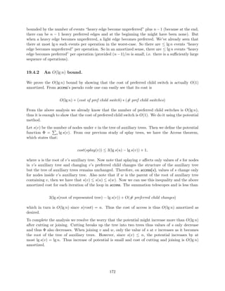 cate as a boolean function about the points. 
4.3.1 Approach 
1. Store the data structure that is accurate now. Then queries about the present are easy. 
2. Augment the data structures with certi 
