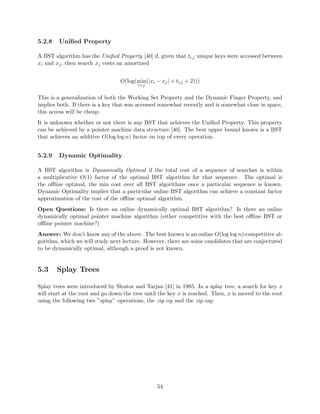 2) Now we have to support writes to any version. This aects how we handle writes: we no longer 
have the concept of `current' vs. `old' nodes: every node needs to support writes. 
1.4.1 Version representation 
The version representation problem is solved by keeping a tree representing the version structure, 
as well as an ecient representation of this tree in a linearized way. 
The linearized representation of the tree in the  