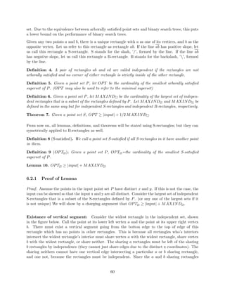 eld and write 
them into the data and back pointer section of node m. 
 recursively update all (up to) d + p + (d + p + 1) forward and backward pointers of 
neighbors. 
 insert new version to our version tree representation. 
1.4.3 Analysis: 
 space { 1 if we do not split or d + p + 2(d + p + 1) = 3d + 3p + 2 when we split a node, both 
O(1) 
 time { read(var, version) is implemented in a similar way to the partial case. We use our 
auxiliary version tree data structure to  