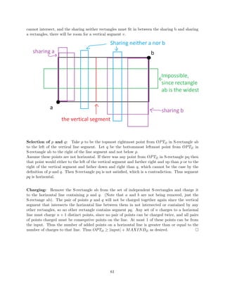 nd the largest ancestor of version from among a 
list of O(1) elements in O(1). 
Like with the partial case, writes are cheap when a node has space in its mods log and more 
expensive when nodes are full. 
20 
 