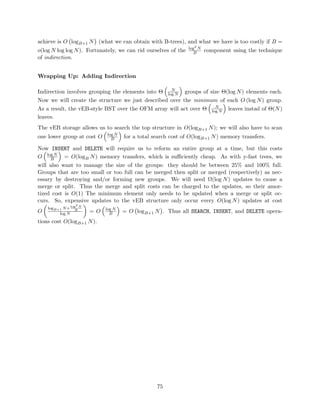 Uppercase Insert indicates an operation on retroactive DS, lowercase update is the operation on 
the actual DS. 
You can think of time t as integers, but a better approach is to use an order-maintanance DS to 
avoid using non-integers (in case you want to insert an operation between times t and t + 1), as 
mentioned in the  