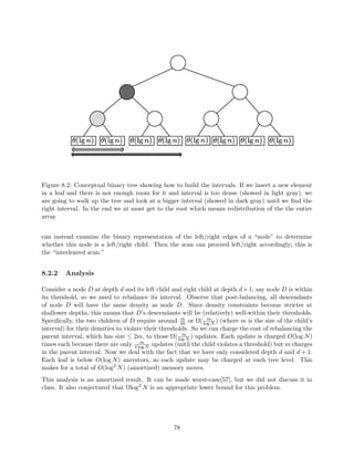 ne the search problem: maintain set S of objects, subject to insert, delete, 
query(x; S). 
Decomposable search problem [1980, 2007]: same as the search problem, with a restriction 
that the query must satisfy: query(x;A [ B) = f(query(x;A);query(x;B)), for some function f 
computed in O(1) (sets A and B may overlap). Examples of problems with such a function include: 
 Dynamic nearest neighbor 
 Successor on a line 
 Point location 
24 
 