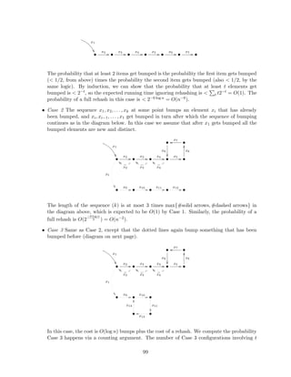 nd (incremental connectivity): O(lgm) full 
p 
mlgm) full. This comes from the fact that any partially retroactive 
 priority-queue: O( 
p 
m) factor overhead. It's an OPEN problem 
DS can be made fully retroactive with a O( 
whether or not we can do better. 
 successor: This was actually the motivating problem for retroactivity. O(lgm) partial be-cause 
it's a search problem. O(lg2m) full because it's also decomposable. However, Giora 
and Kaplan gave us a better solution of O(lgm) [16]! This new algorithm uses many data 
structures we'll learn about later; including fractional cascading (L3) and vam Emde Boas 
(L11). 
2.2.7 Nonoblivious Retroactivity 
Nonoblivious retroactivity was introduced in a paper by Acar, Blelloch, and Tangwongsan to answer 
the question, What about my queries? [17] Usually, when we use a data structure algorithmically 
(e.g. priority queue in Dijkstra) the updates we perform depend on the results of the queries. 
To solve this problem we can simply add queries to our time line ( 