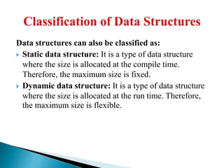 Data structures | PPTX