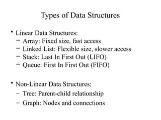 Data Structures and Algorithm Intoduction | PPTX