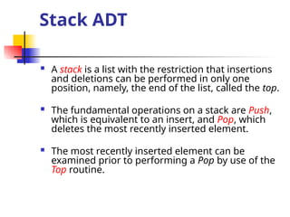 Comprehensive Guide to Data Structures and Algorithm Analysis | PPTX