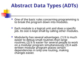 Comprehensive Guide to Data Structures and Algorithm Analysis | PPTX