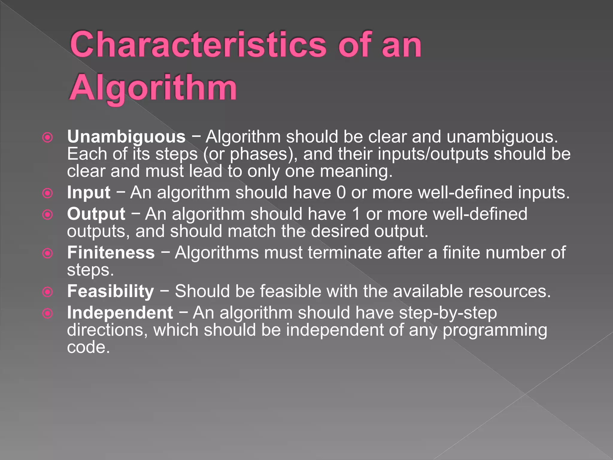 Data structures algorithms basics | PPT