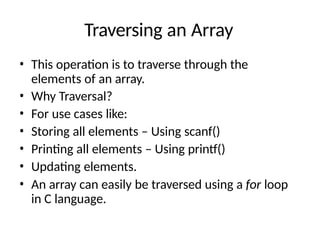 Data Structures-Arrays operations-BSC CS-3.pptx