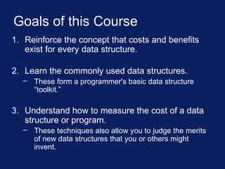 Data structures cs301 power point slides lecture 01 | PPT
