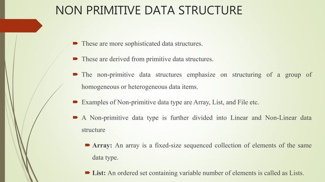 Data structures - Introduction | PPT