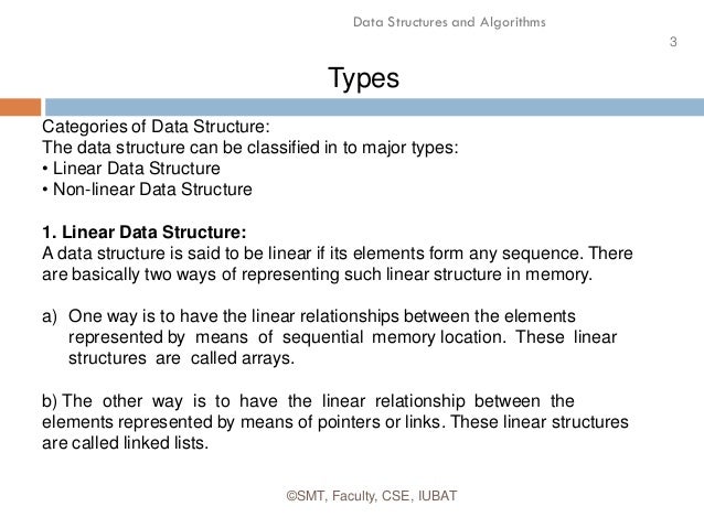 Data Structure Basics