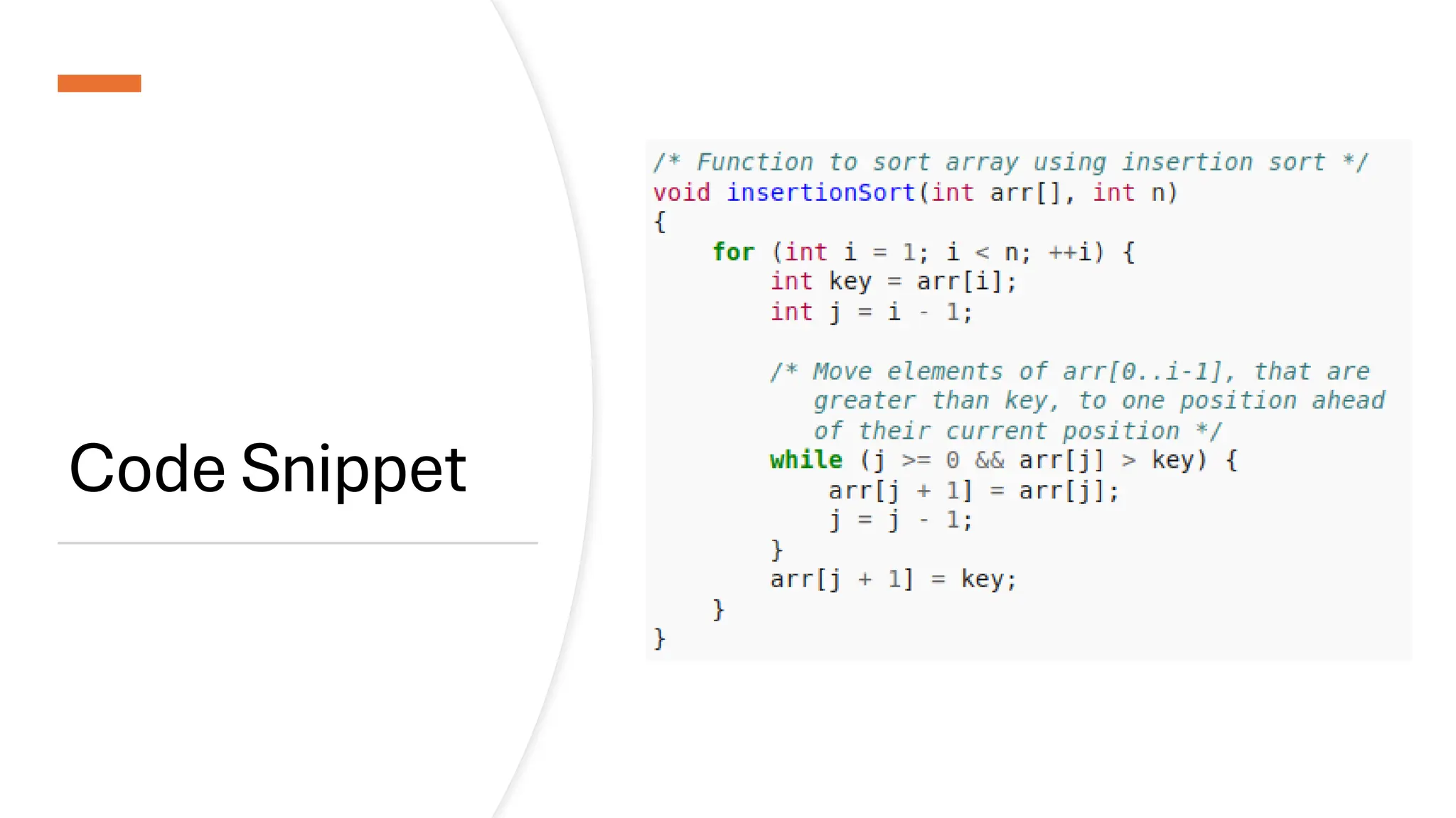 Code Snippet 