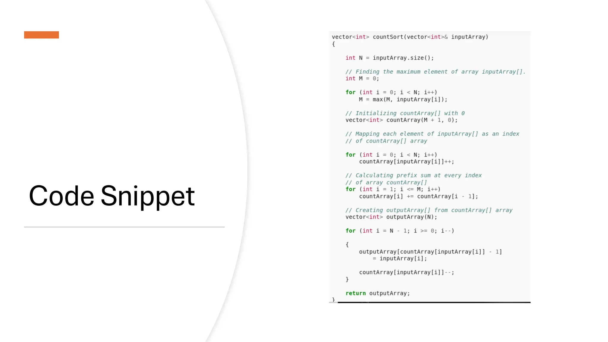 Code Snippet 
