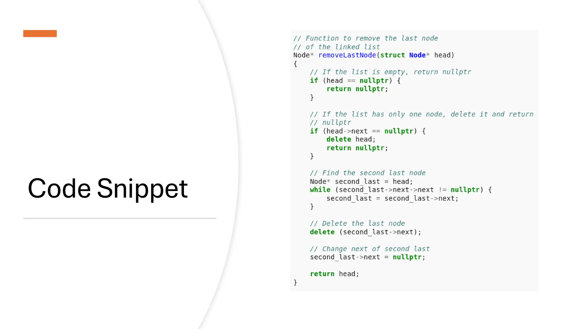 Code Snippet 