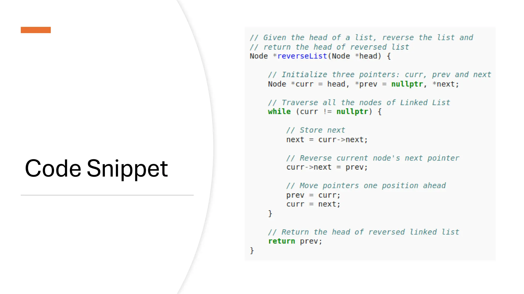 Code Snippet 