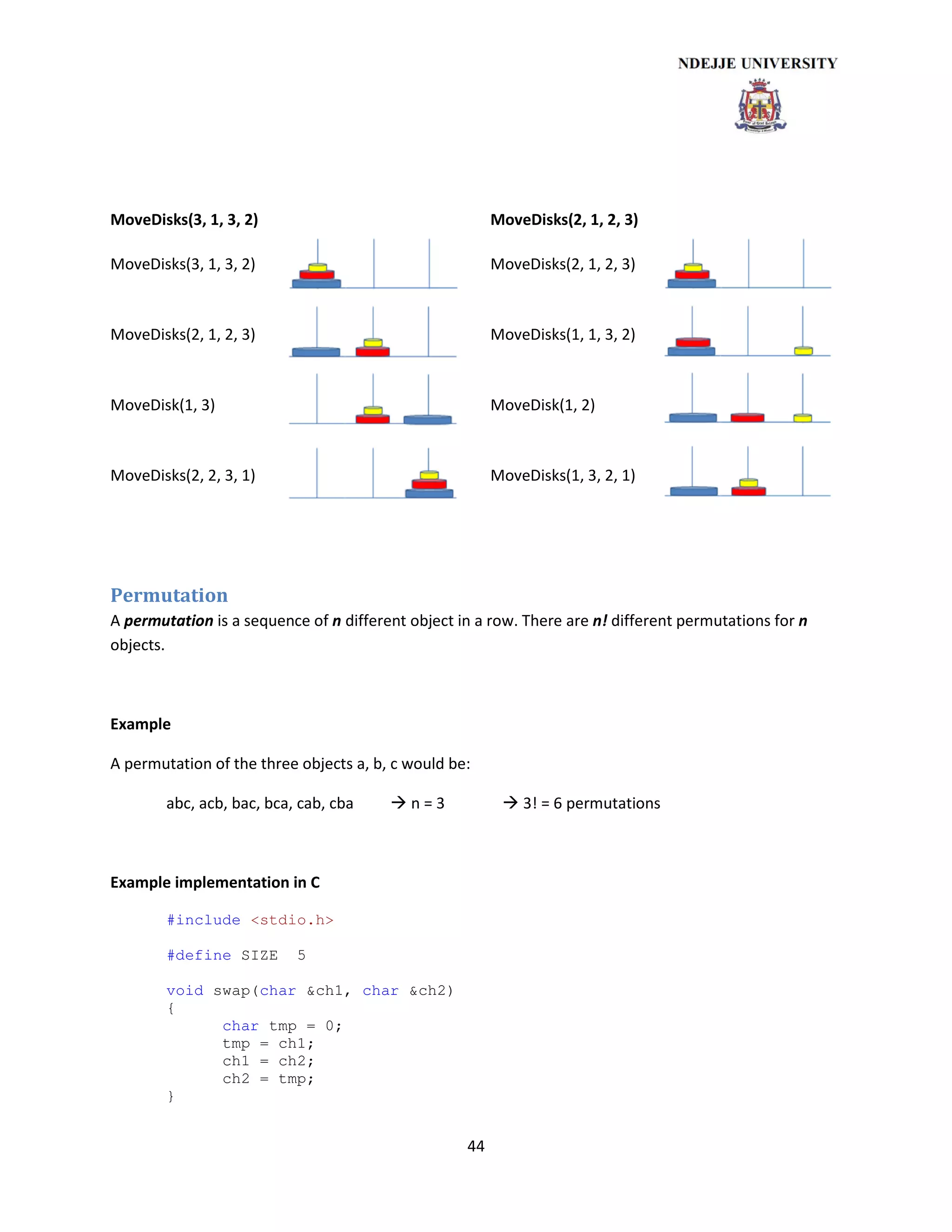Data structures and algorithm | PDF