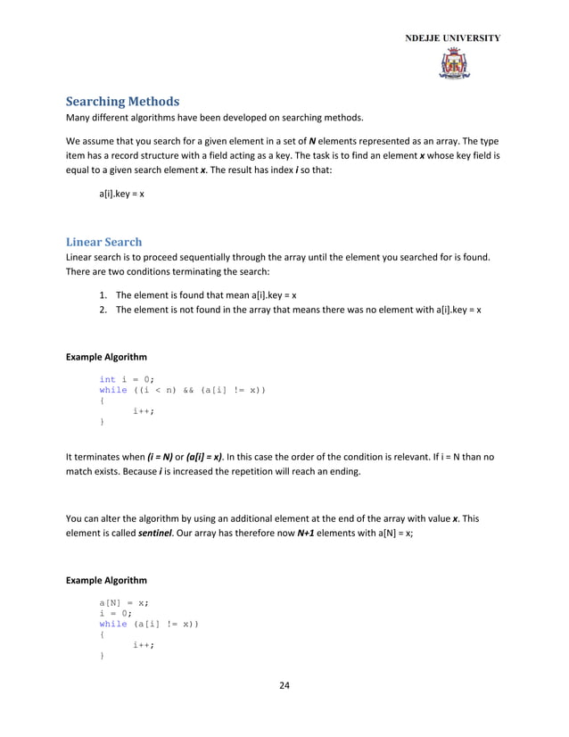 Data structures and algorithm | PDF