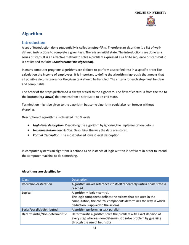 Data structures and algorithm | PDF