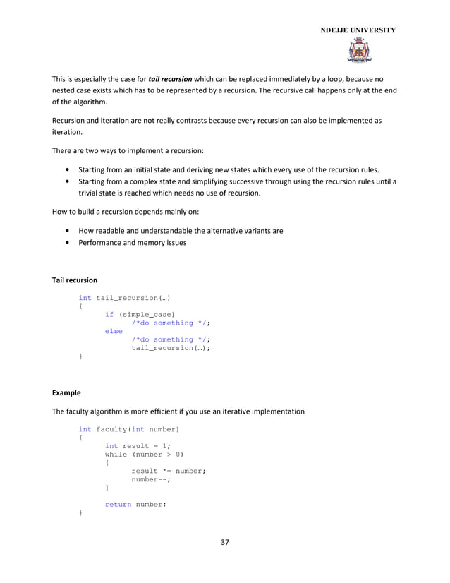 Data structures and algorithm | PDF