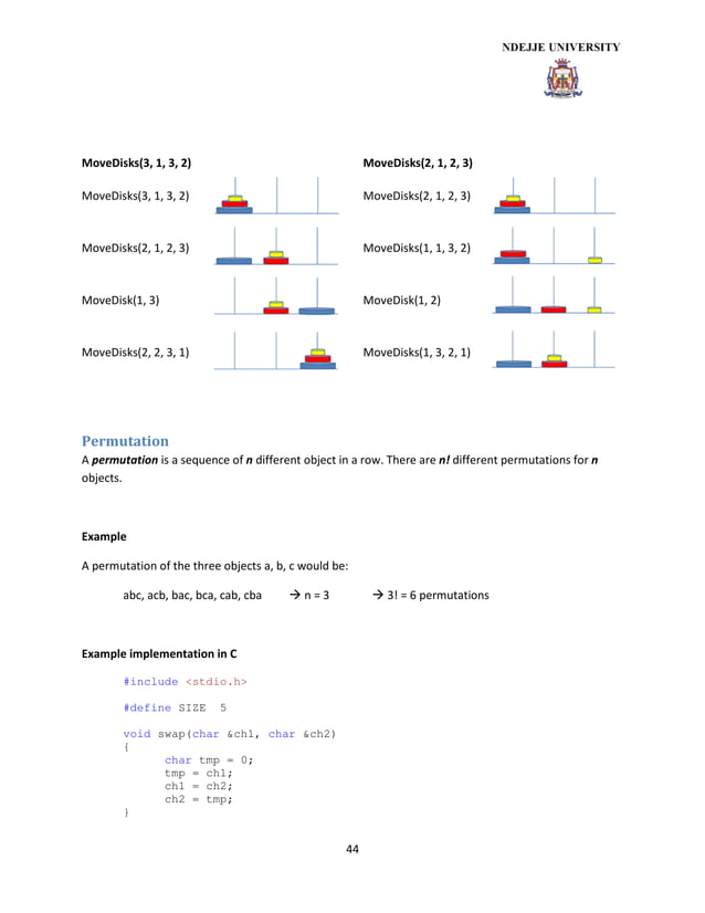 Data structures and algorithm | PDF