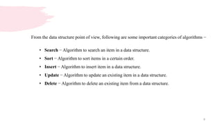 Data Structures and Algorithm - Module 1.pptx