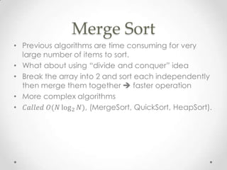 Merge Sort

 