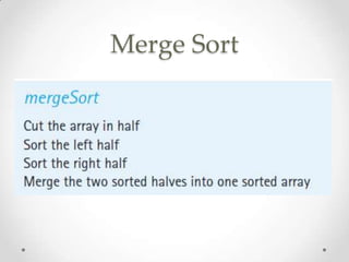 Merge Sort

 