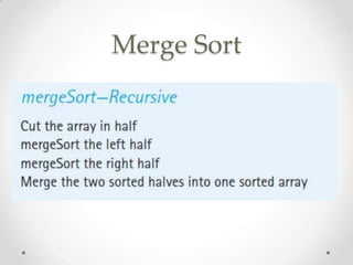 Merge Sort

 