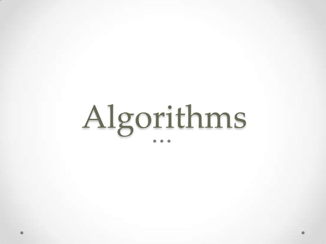 Data structures and algorithms | PPT